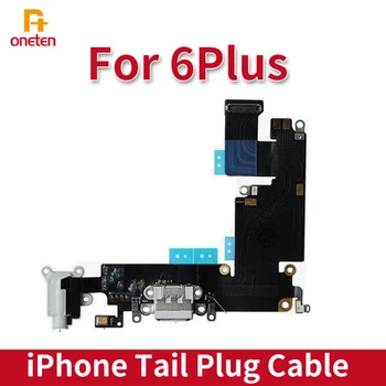5pcs Pentru iPhone 6 Plus USB Port de Încărcare Conector Dock Microfon Bord Flex Cablu Plat de Reparatii Telefoane Mobile Piese de schimb