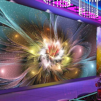 Personalizate 3D Tapet Mural de Moda de Flori Club de noapte, Bar, KTV Restaurant Creativ Art Decor Pictura pe Perete Tapet Papel De Parede