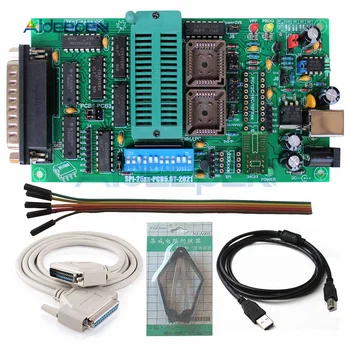 SPI-25xx-PCB5.0T-2022 EPROM Programmer BIOS009 PIC de sprijin 0.98D12 25XX Serie SPI FLAHS Chip PLCC32+SOIC cu 8 Pini Adaptor