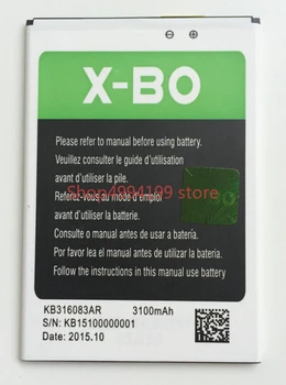 X-BO V6 baterie de 2250/3100mah 3.7 V pentru X-BO V6 Android 4.4 mtk6572 dual core 5.5 inch telefon Mobil-transport gratuit