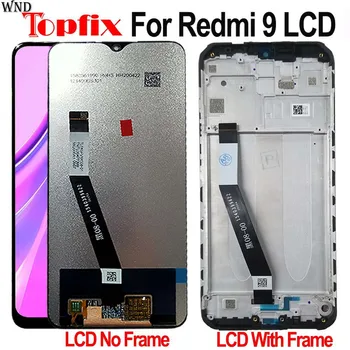 Pentru Xiaomi Redmi 9 Ecran LCD Si Touch Screen Asamblare Piese de schimb Pentru Redmi 9 LCD M2004J19G Cu Instrumente