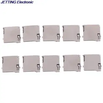 10buc/lot Push-Push Tip TransFlash TF Card Micro SD, Adaptor de Priza Automata Conector PCB 1.5*1.5*0.2 cm