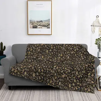 Caine Ciobanesc German GSD Pături Fleece Decor Ultra-Moale Arunca Pături pentru Pat Dormitor Pluș Subțire Quilt