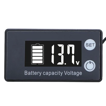 Capacitatea bateriei Indicator Tester Voltmetru pentru Dc 7-70V Plumb Acid baterie Litiu Batte