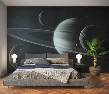 Tapet 3D Pentru Pereti 3 D Dormitor, Camera de zi Starry sky TV de Fundal gazete de Perete Decor Acasă Murale 3d