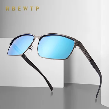 RBEWTP Unisex Retro Vintage pentru Bărbați ochelari de Soare Polarizat de Conducere Pătrat Ochelari de Soare oculos de sex Masculin Ochelari de Accesorii Pentru Barbati/Femei