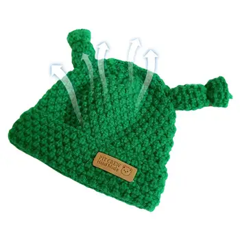 Tricotate pentru copii Noutate Pălărie Flexibil Ciudate Tentacul Pălărie de Schi Pentru Copii Drăguț, Pălării De Crăciun cu Vârste cuprinse între 2-7