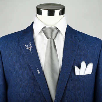 11 Culori Alb Argintiu Cravate Barbati Set Batista de Mătase la Gât cravate Pentru Barbati, Cadou de Nunta, Petrecere de Afaceri Corbatas Hombre Para Barbati Cravata