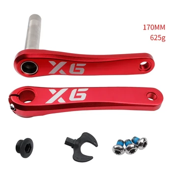 IXF X6 Biciclete MTB Gol Integrat Aliaj de Aluminiu CNC Angrenaj 170/175 mm cu pedalier Piese de Bicicletă