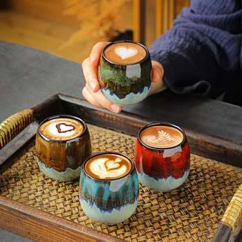 LUWU Japoneză Ceramice Ceașcă de ceai Saudită Ceașcă de Cafea 100ml