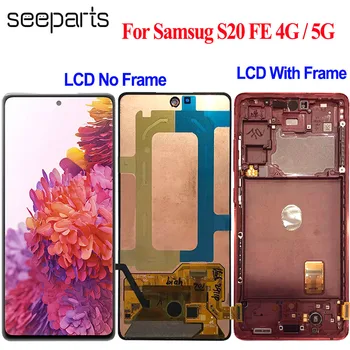 Pentru Samsung Galaxy S20 FE LCD 5G Display SM G780F G781B Ecran Tactil Digitizer Asamblare Pentru Samsung S20 Fan Edition Ecran LCD