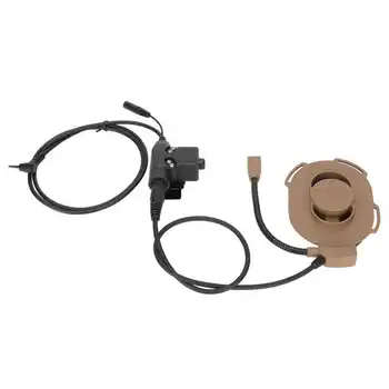 HD01 Militare Cască Militară Unilaterală de Reducere a Zgomotului Casca cu U94 și Degetul Microfon pentru Yaese VX-3R FIERBINTE