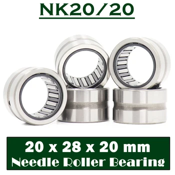 NK20/20 Rulment 20*28*20 mm ( 5 BUC ) Solidă Guler Rulmenții cu Ace Fără Inel Interior NK20/20 NK2020 Rulment