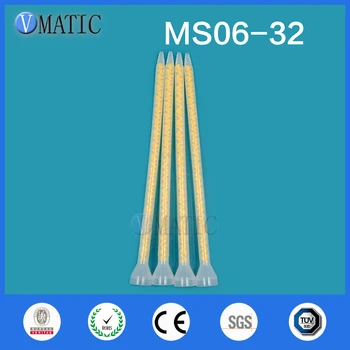 De înaltă Calitate Personalizate din Plastic de Calitate 5Pcs Culoare Aurie Rășină Mixer Static MS06-32 Duze de Amestecare Cu Pret de Fabrica