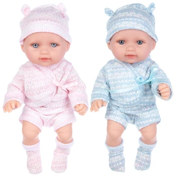 Fierbinte 11Inch Corp Plin de Silicon Renăscut Copii 28cm Papusa Baie Jucărie Realiste Nou-născutului Baby Doll