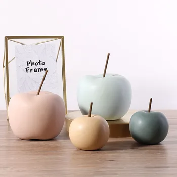 Nordic Ceramice Apple Ornamente Moderne Living Minimalist Cabinet Vin Acasă Decorare Decorare Fructe Ornamente 2020 Nou