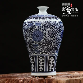 Jingdezhen ceramică de mână-pictat albastru și alb portelan meserii high-end clasic Chinez decor livi