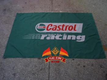 castrol racing flag, Selector Țară,Castrol Global Acasă banner,100% polyster 90*150 CM steag,steagul regelui,transport gratuit