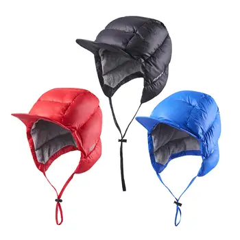Windproof Rață Jos Atins Earflap Hat Thermal Fleece Cald Ultralight rezistent la apa a Atins punctul culminant Capace pentru Vânătoare, Drumeții, Sporturi de iarnă