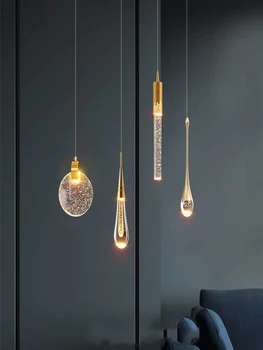 Modern candelabru de cristal singur cap dublu candelabru living, restaurant, magazin, bar, cafenea iluminat decorativ