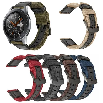 Pentru Samsung Galaxy Watch 42mm 46mm Bratara 20mm 22mm Nylon Curea de Ceas Pentru Samsung Gear S3 Frontieră/S2 Sport Active Watch Band