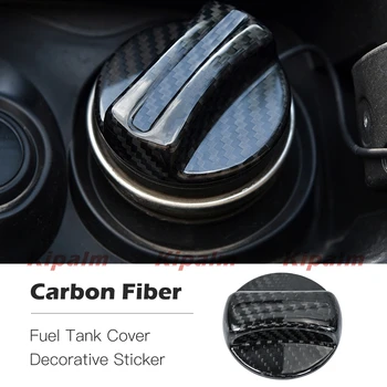 Real Fibra de Carbon Mașină de Gaz Combustibil Rezervor de Ulei Cover M Performane Capac de Protecție Autocolant pentru BMW F30 F80 82 F87 M2 M4 M5