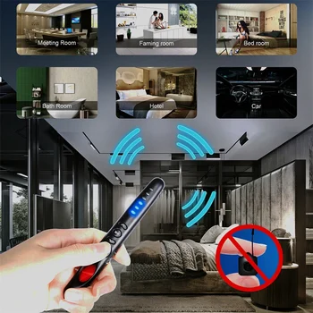 G718 Anti Camera Detector de Alarmă de Protecție Multi-Funcție Mini Wireless Wifi Tester Semnal RF Dispozitiv Scanner