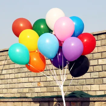 100buc 12inch 2.8 g rotund balon colorat Îngroșarea de nunta de înaltă calitate pentru copii Petrecere de Ziua Baloane baloane decorative