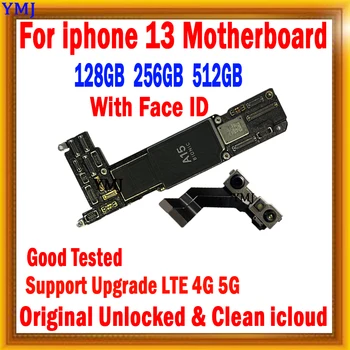 Originale Pentru iPhone 13 Placa de baza iCloud Deblocat Placa Cu Deplină Chips-uri Placa de baza Suport Actualizare testat Logica Bord Cu FaceID