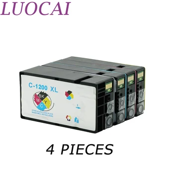 4 bucati LuoCai Compatibil cu Cartușele de Cerneală Pentru Canon PGI-1200 PGI1200 igp-1200 pgi1200 MAXIFY MB2020 MB2320 Imprimante