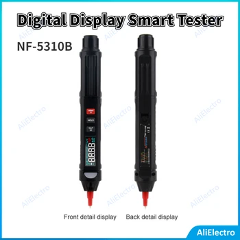 NOI NF-5310B Display Digital Inteligent Tester Pen Rezistență Diode Detector Voltmetru Multimetru Digital Indicator de Tensiune Tester