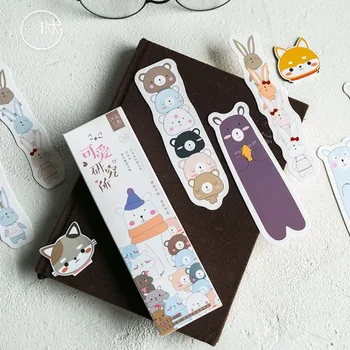 30 buc Marker Carte Drăguț pisica Familiei Post de card de rechizite Școlare Desene animate marcaj set de Papetarie de birou