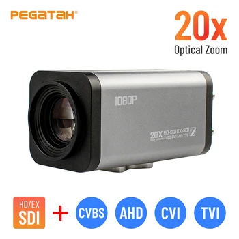 Camera IP SDI Camera 20X Auto Focus Zoom 1080P Caseta Camera Cu SDI/CVBS/AHD/TVI/CVI 5in1 CUTIE de SDI Camera de Securitate