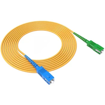50PCS SC APC-SC UPC Simplex singlemode LSZH Patch Cord Cablu 3.0 mm fibra optica FTTH jumper 1M 2M 3M