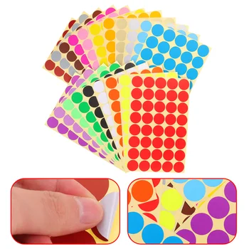 20 de Coli de Colorat Dot Autocolante Adezive Etichete Dot Circle Dot Etichete Clasifica Etichete