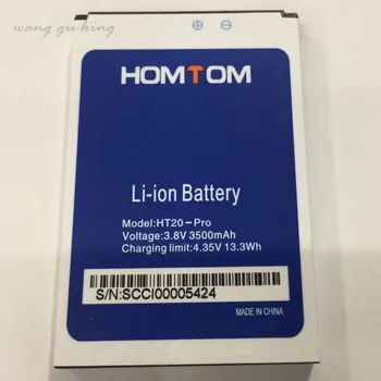 100% Original, nou 3.8 V 3500mAh Pentru HOMTOM HT20 Pentru HOMTOM HT20 Pro Baterie Baterii Baterij Celule de Baterii de Telefon Mobil
