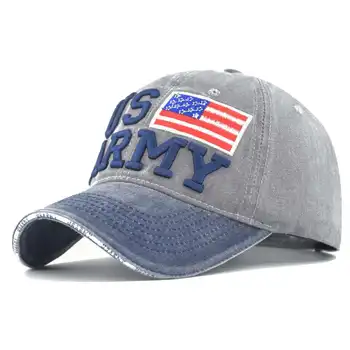 Noi Unisex 100% Spălate Bumbac Șepci de Baseball pentru Bărbați Vară Capac Broderie Casquette Tata Palaria pentru Femei Gorras snapback Hat Ne-Armata