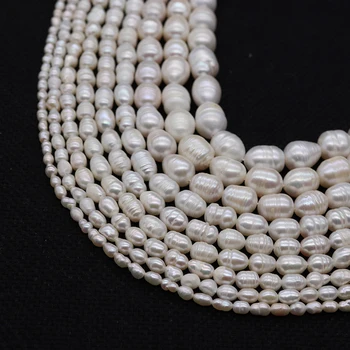Orez în Formă Naturale, Perle de apă Dulce Margele Clasa a 11-13mm Margele Vrac pentru a Face Bijuterii Bratari DIY Colier Cercei Șirag de mărgele