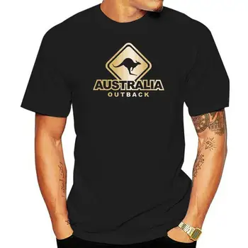 Fierbinte De Vânzare De Top De Moda Noua Femeie Tricou Australia Outback - Australien Canguro Fetita Tricou Tricouri En-Gros