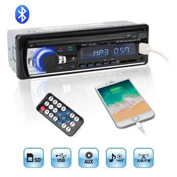 Digital Audio Bluetooth Muzica de pe USB/SD, Telecomanda Auto MP3 Player Radio Auto 12V AUX Radio FM Stereo