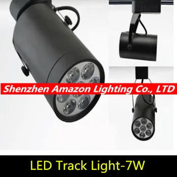 Transport gratuit de economisire a energiei 7W LED de mare putere urmări lampa cu LED brand de retail de iluminat