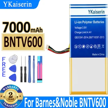 7000mAh YKaiserin Baterie BNTV600 AVPB00 Pentru Barnes & Noble Nook HD+ Plus, NOOK HD+9, AVPB002-A110-01 Ovații Bateria